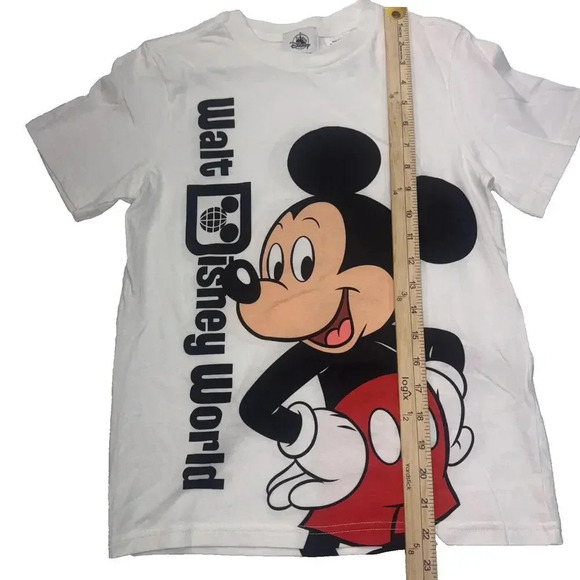 Walt Disney World Mickey Mouse Front Back Shirt Kids NWOT Rare Sold Out - Picture 3 of 15